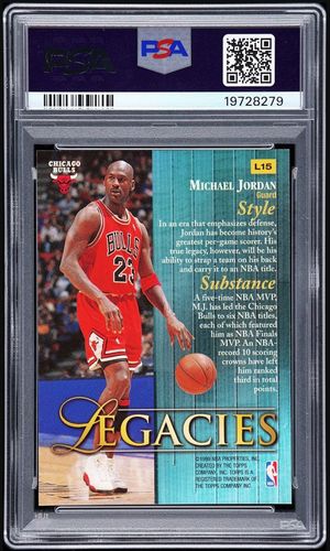 1998-99 Topps Legacies #L15 back