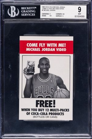 1989 Coca-Cola Come Fly With Me Video Offer front