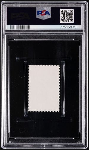 1996 St. Vincent Sports Legends $2 Stamp back