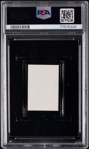 1992 St. Vincent Jordan Dream Team Stamp back