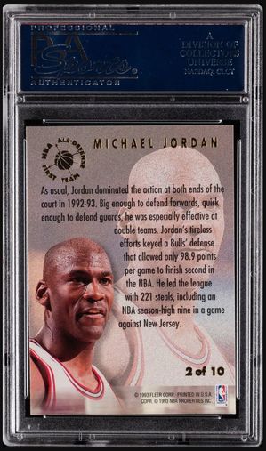 1993-94 Fleer Ultra All-Defensive #2 back