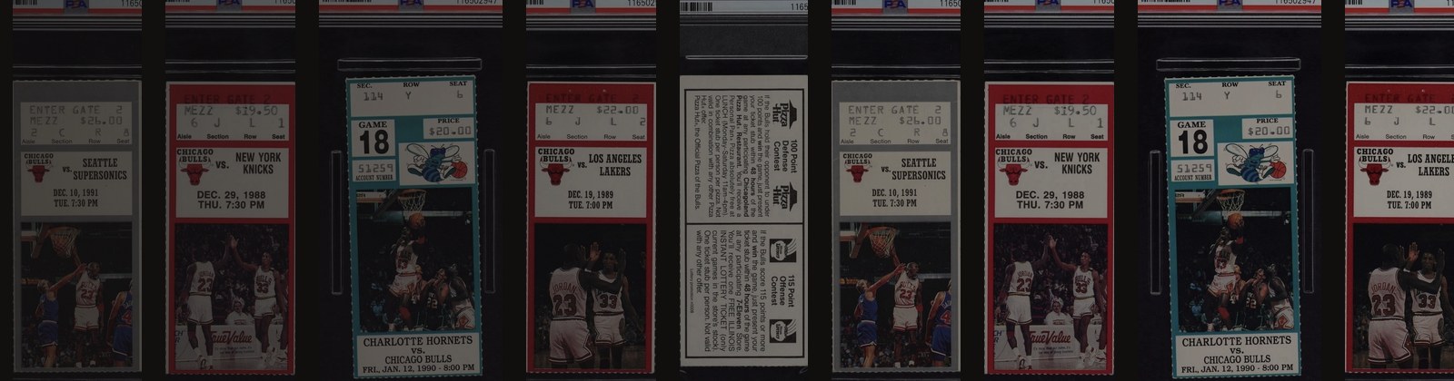 Ticket stubs