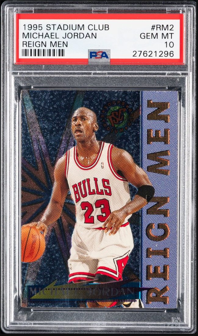 1995 Stadium Club Reign Men #RM2 — Front