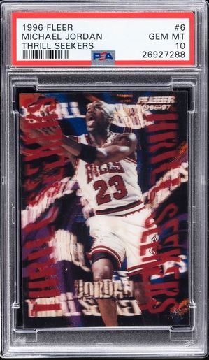 1996 Fleer Thrill Seekers #6 front