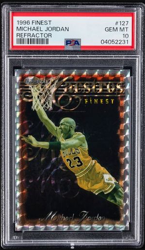 1996-97 Finest Maestros Refractor #127 front