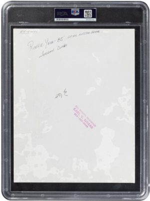1984–85 Rookie Dunk back