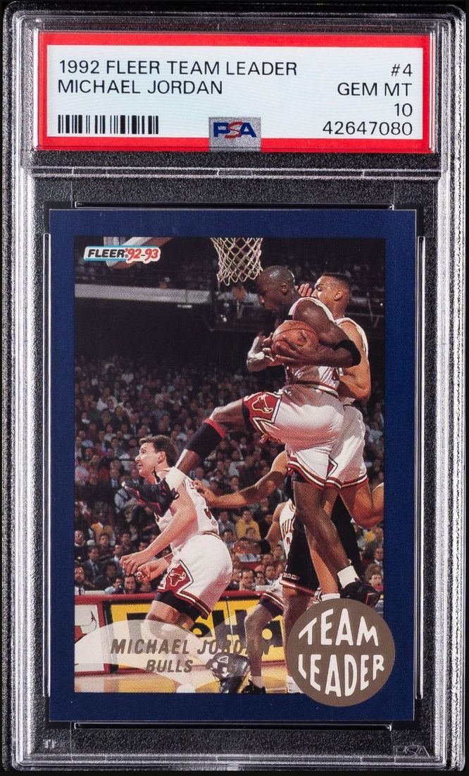 1992 Fleer Team Leader #4 — Front