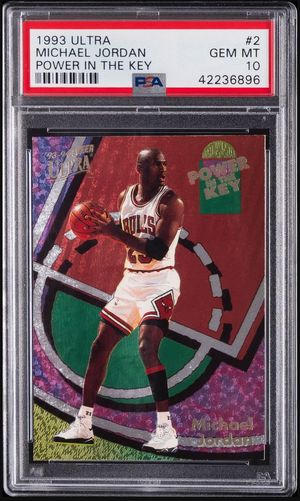 1993-94 Fleer Ultra Power In The Key #2 front