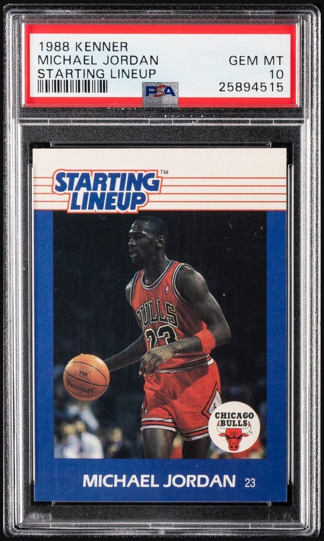 1988 Kenner Starting Lineup Michael Jordan &mdash; Front