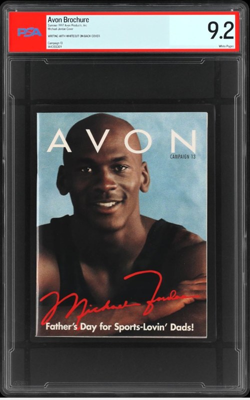 1997 Avon Campaign 13 Jordan brochure front