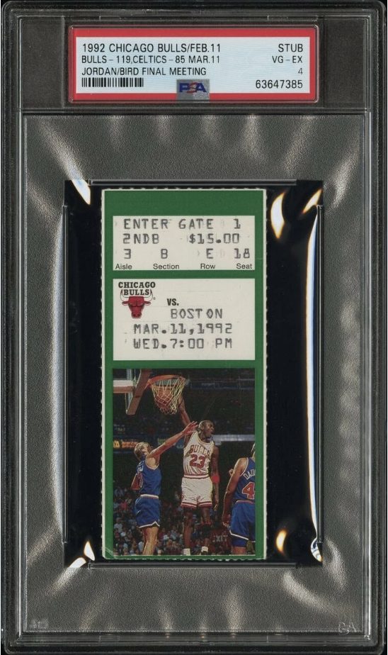 March 11, 1992 – Bulls vs Celtics front