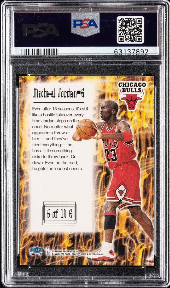 1998 Fleer Electrifying #6 — Back