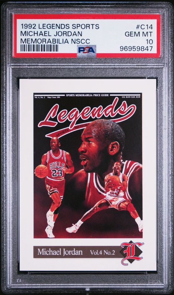 1992 Legends Sports Memorabilia NSCC #C14 — Front