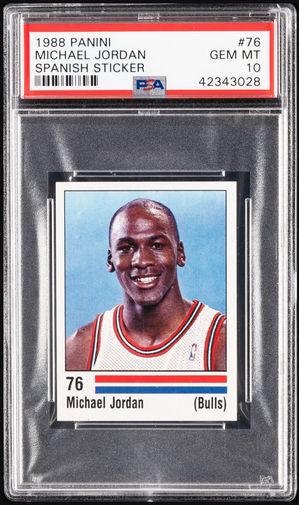 1988 Panini Spanish Sticker #76 front