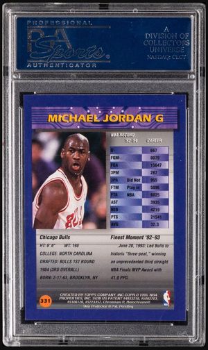 1994-95 Finest Refractor #331 &middot; #45 back
