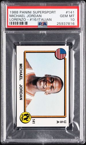 1988 Panini Supersport #141 front