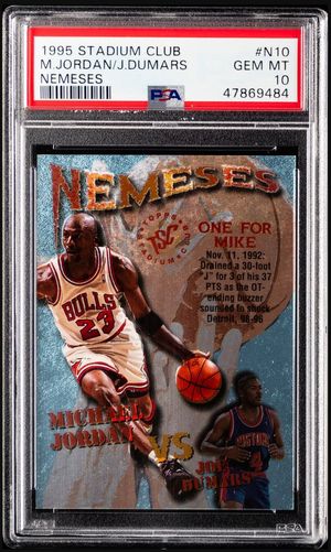 1995-96 Stadium Club Nemeses #N10 front