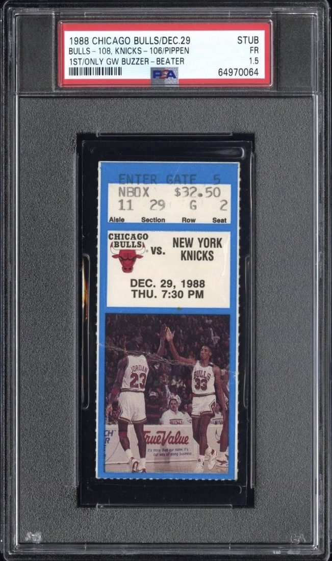 1988 Bulls vs Knicks · Pippen Buzzer-Beater front