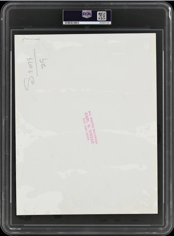 1980s Jordan dunk back Carl Sissac stamp original