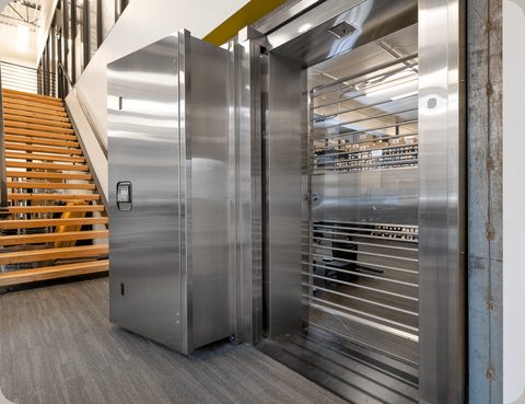 Secure climate-controlled collectibles vault facility