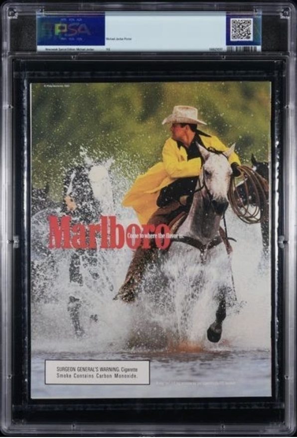 Sports Illustrated PSA slab reverse