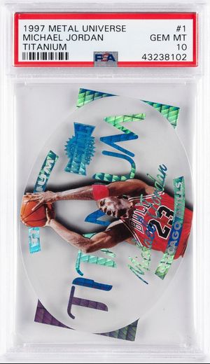1997-98 Metal Universe Titanium #1 front