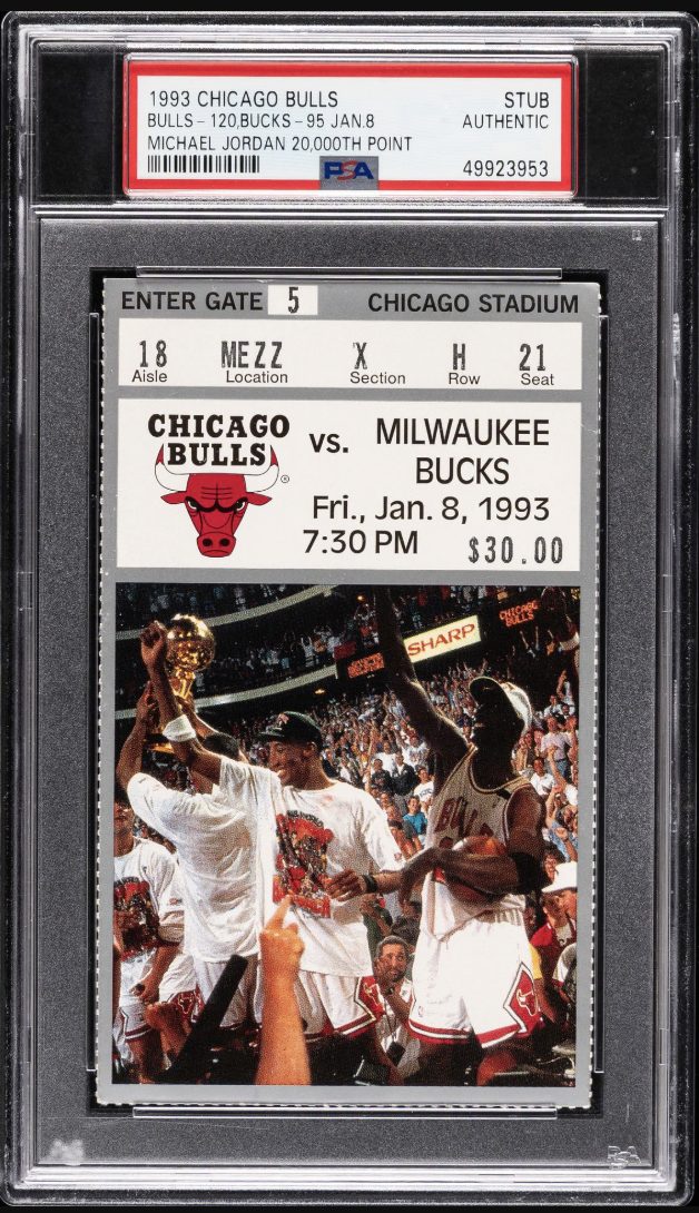 January 8, 1993 – Jordan's 20,000th Point front
