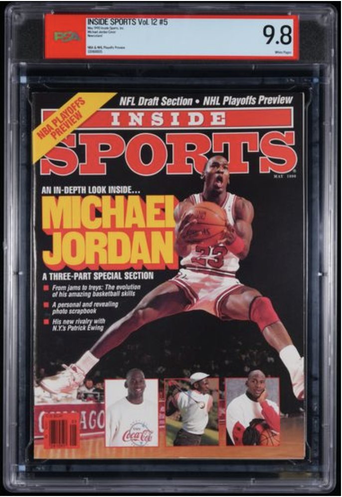 Inside Sports May 1990 cover front
