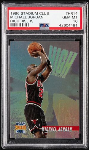 1996-97 Stadium Club High Risers #HR14 front