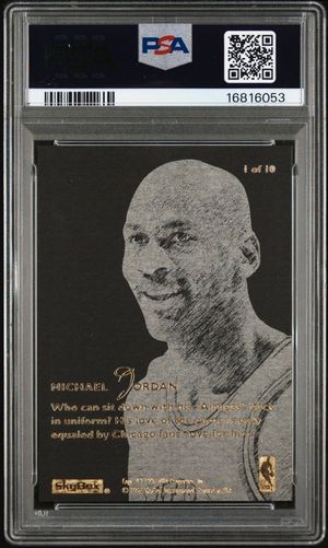 1995 SkyBox E-XL Natural Born Thrillers #1 back
