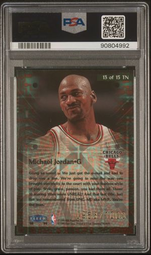 1998-99 Flair Showcase Takeit2.net #13 back