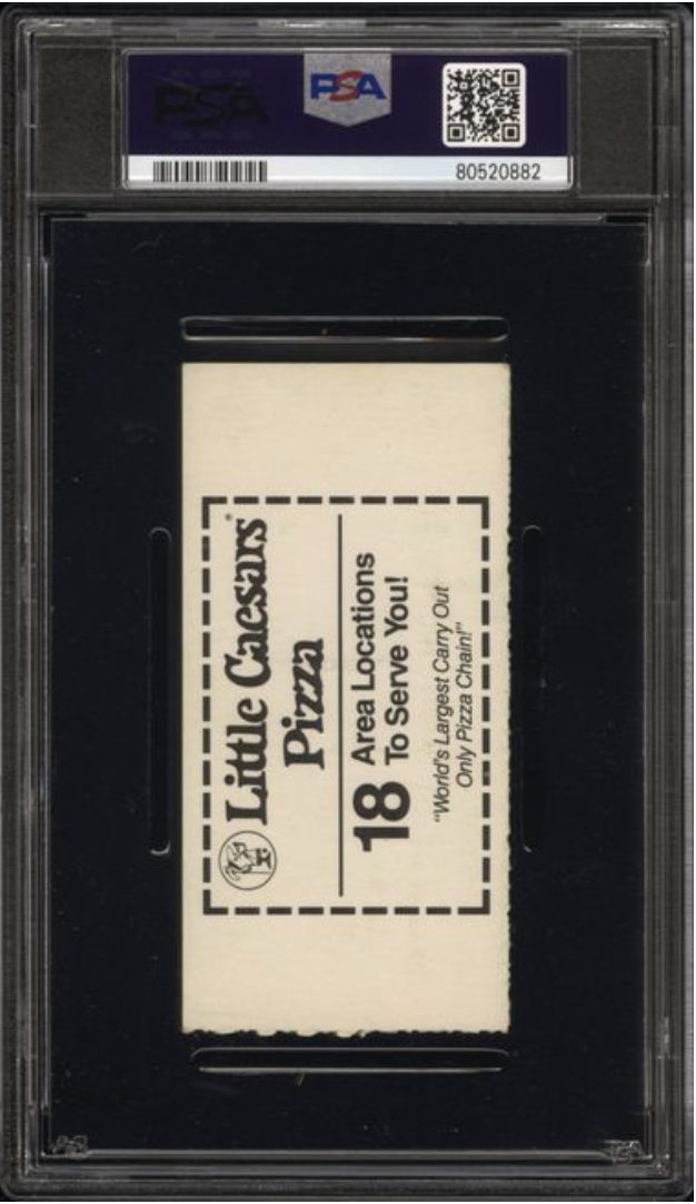 January 11, 1989 – Bulls vs Hornets back