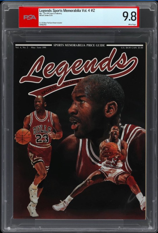 Legends Sports Memorabilia Vol 4 No 2 front