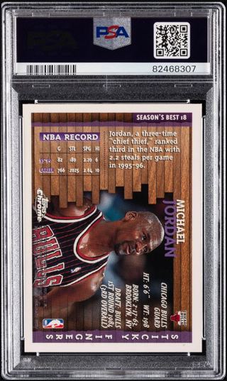1996-97 Topps Chrome Sticky Fingers #18 back