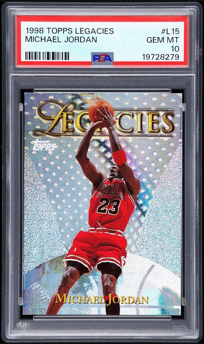 1998-99 Topps Legacies #L15 Michael Jordan &mdash; Front