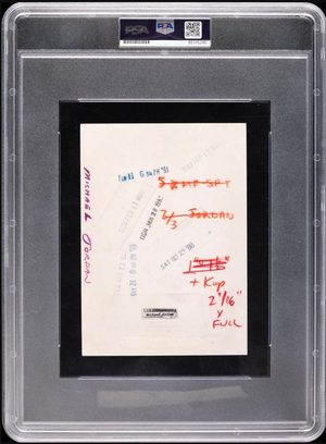 1980s Official Bulls Portrait back