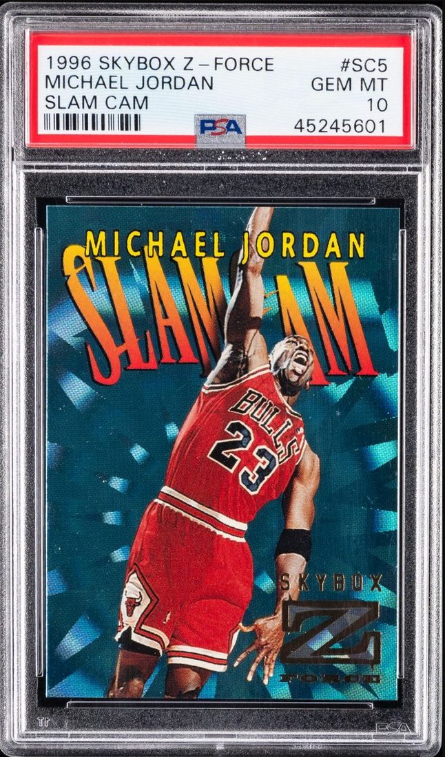 1996 SkyBox Z-Force Slam Cam #SC5 — Front